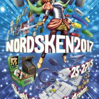 Poster illustration for popculture festival Nordsken, 2017.